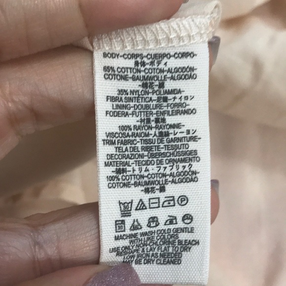 Free People Mauve Sleeveless Lace Lined Slip On Dress Small - Picture 5 of 5